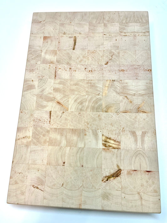 Hirnholz-Schneidbrett aus Zirbenholz